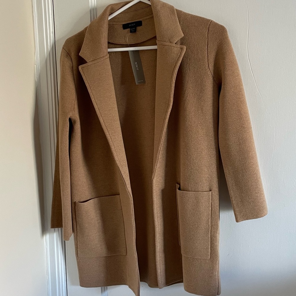 JCrew Sophie sweater blazer. NWT. Size XXXS